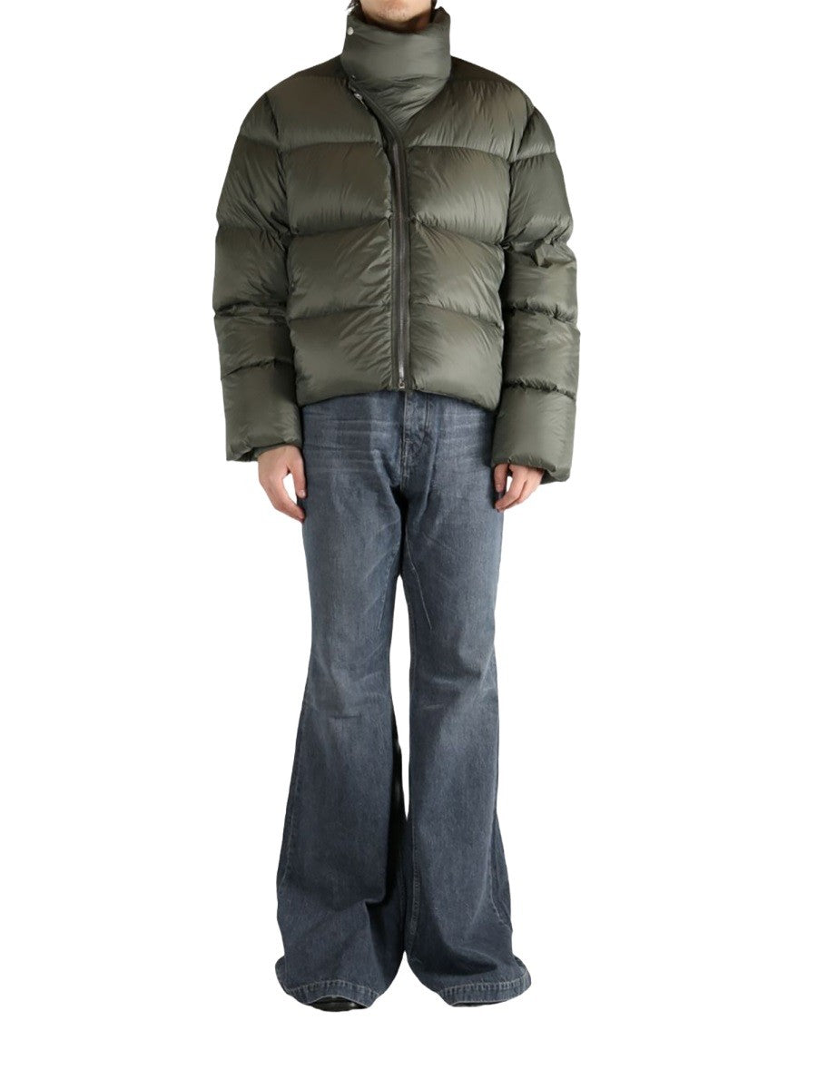 RICK OWENS - DOWN JACKET "TURTLE" GREEN 48