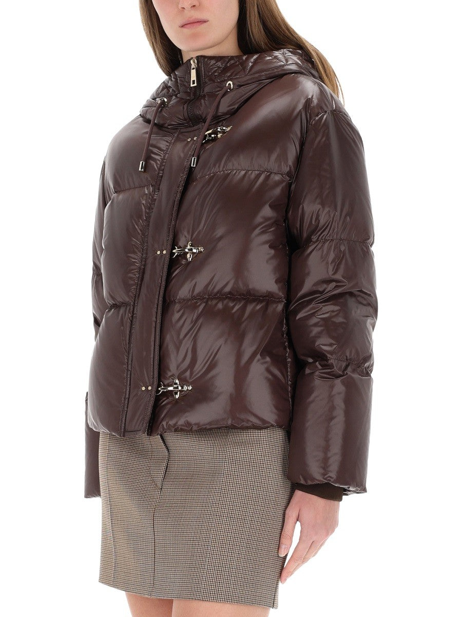 FAY FAY - DOWN JACKET WITH HOOD