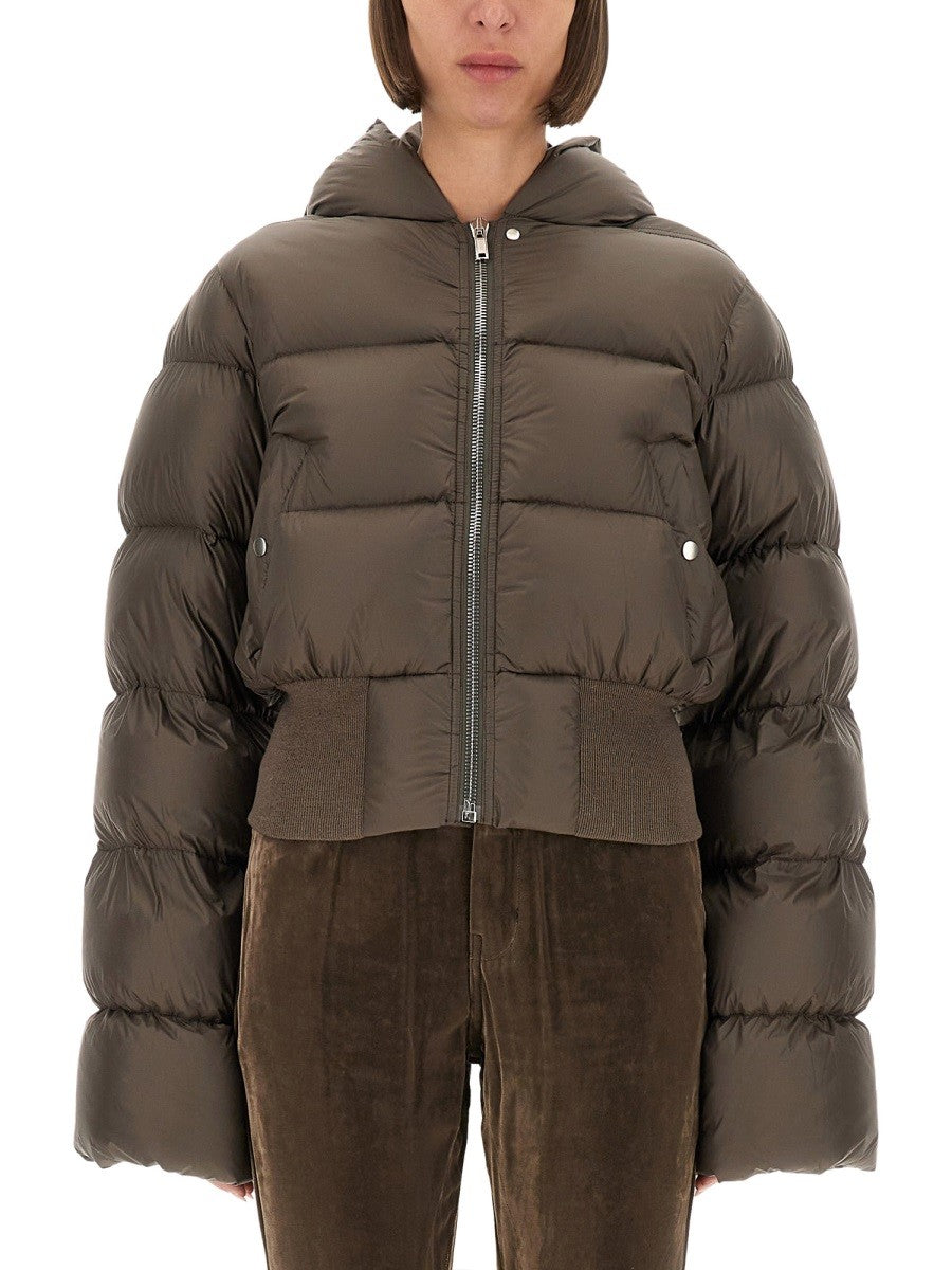 RICK OWENS - DOWN JACKET WITH HOOD down-jacket-with-hood_e359971c-6ca6-45ba-b50b-ba6210c45a2f
