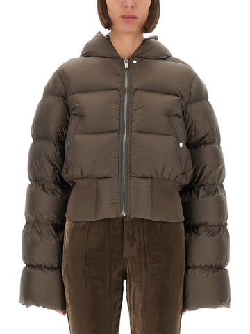 RICK OWENS - DOWN JACKET WITH HOOD down-jacket-with-hood_e359971c-6ca6-45ba-b50b-ba6210c45a2f