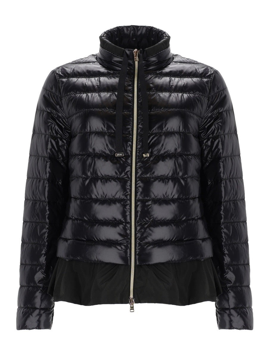 Herno - DOWN JACKET WITH RUFFLES down-jacket-with-ruffles