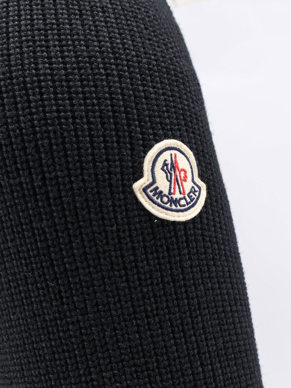 Moncler - Down Jacket with virgin wool inserts