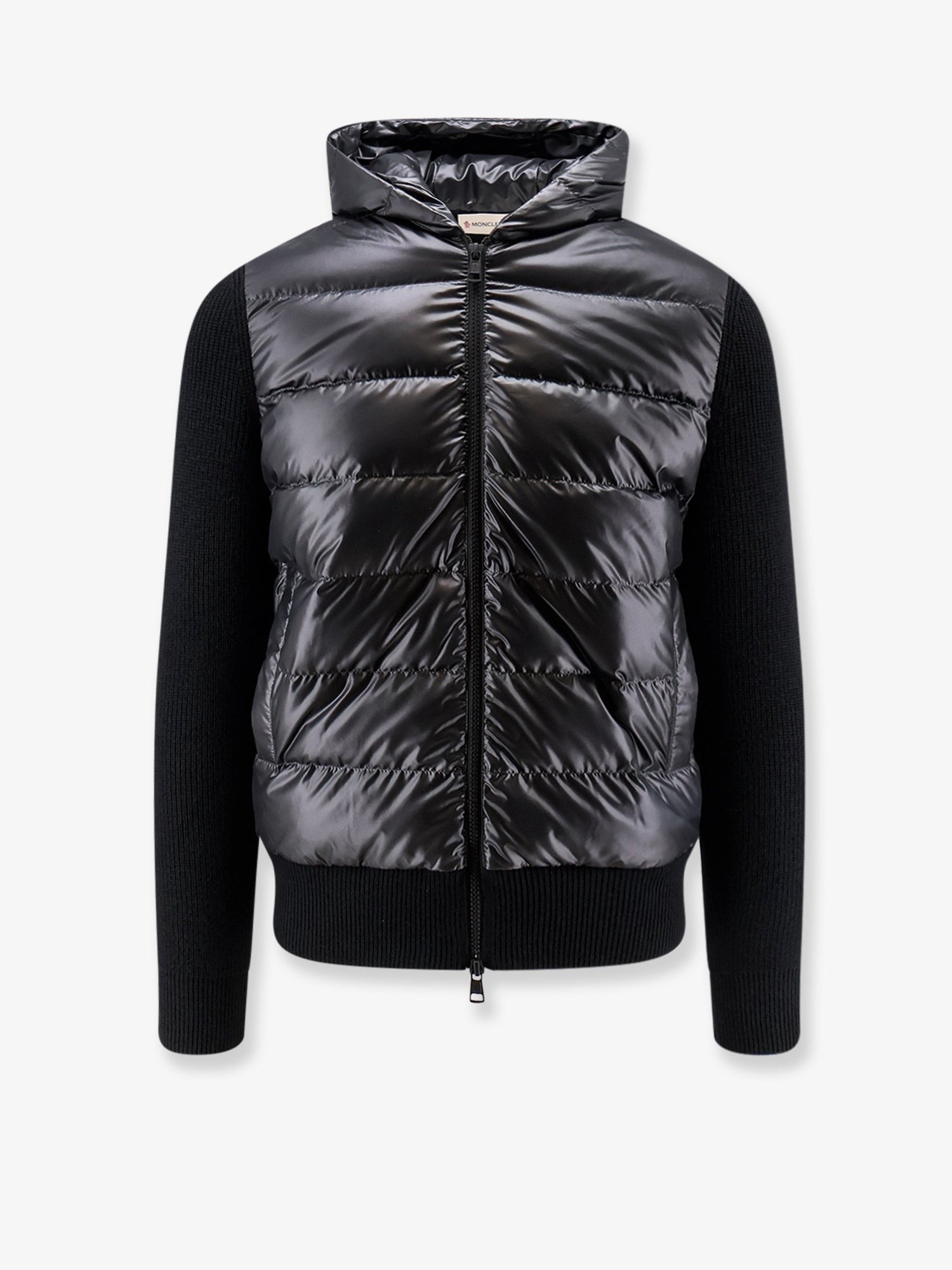 Moncler - Down Jacket with virgin wool inserts