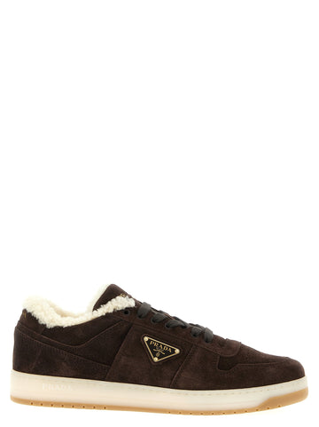 PRADA - 'Downtown' sneakers Brown 12