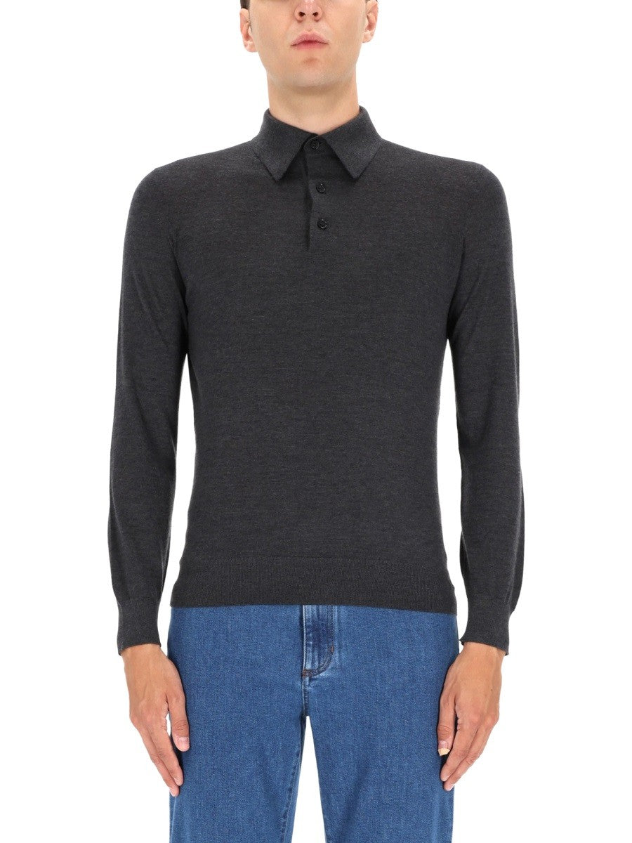 Zegna - CASHMERE POLO SHIRT dpp_5332cdc1-222f-4899-b390-788df34e6ff1
