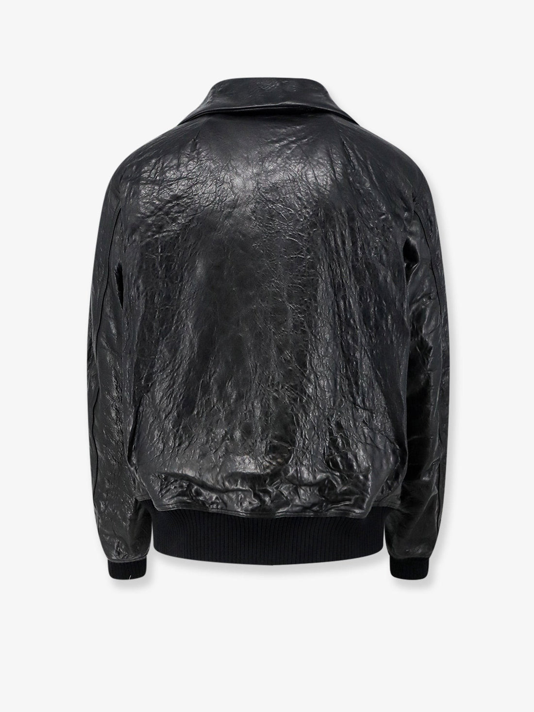 RICK OWENS - Dracuflight leather jacket dracuflight-leather-jacket