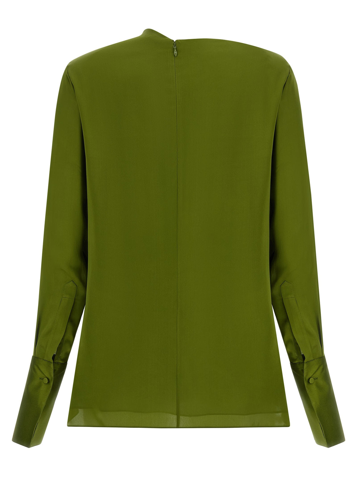 TOM FORD - Draped Neck Silk Blouse draped-neck-blouse_3aea8e12-654c-4a24-baf1-2c44e5d9da02