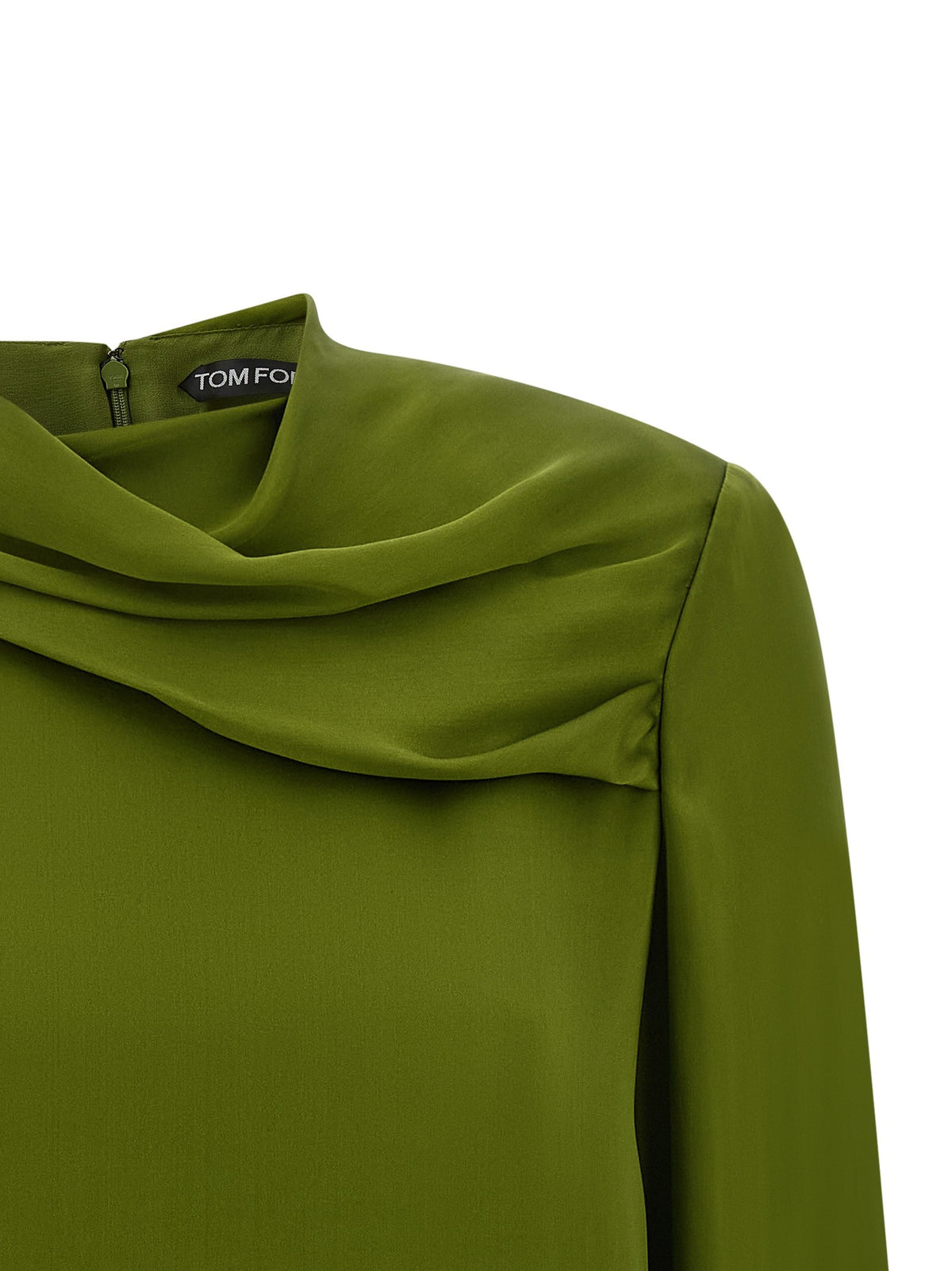 TOM FORD - Draped Neck Silk Blouse draped-neck-blouse_e703a853-00cb-4a3e-b5c0-34d920e1d30c