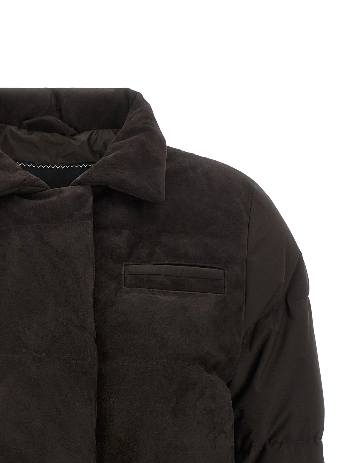 KITON - Drawstring down jacket