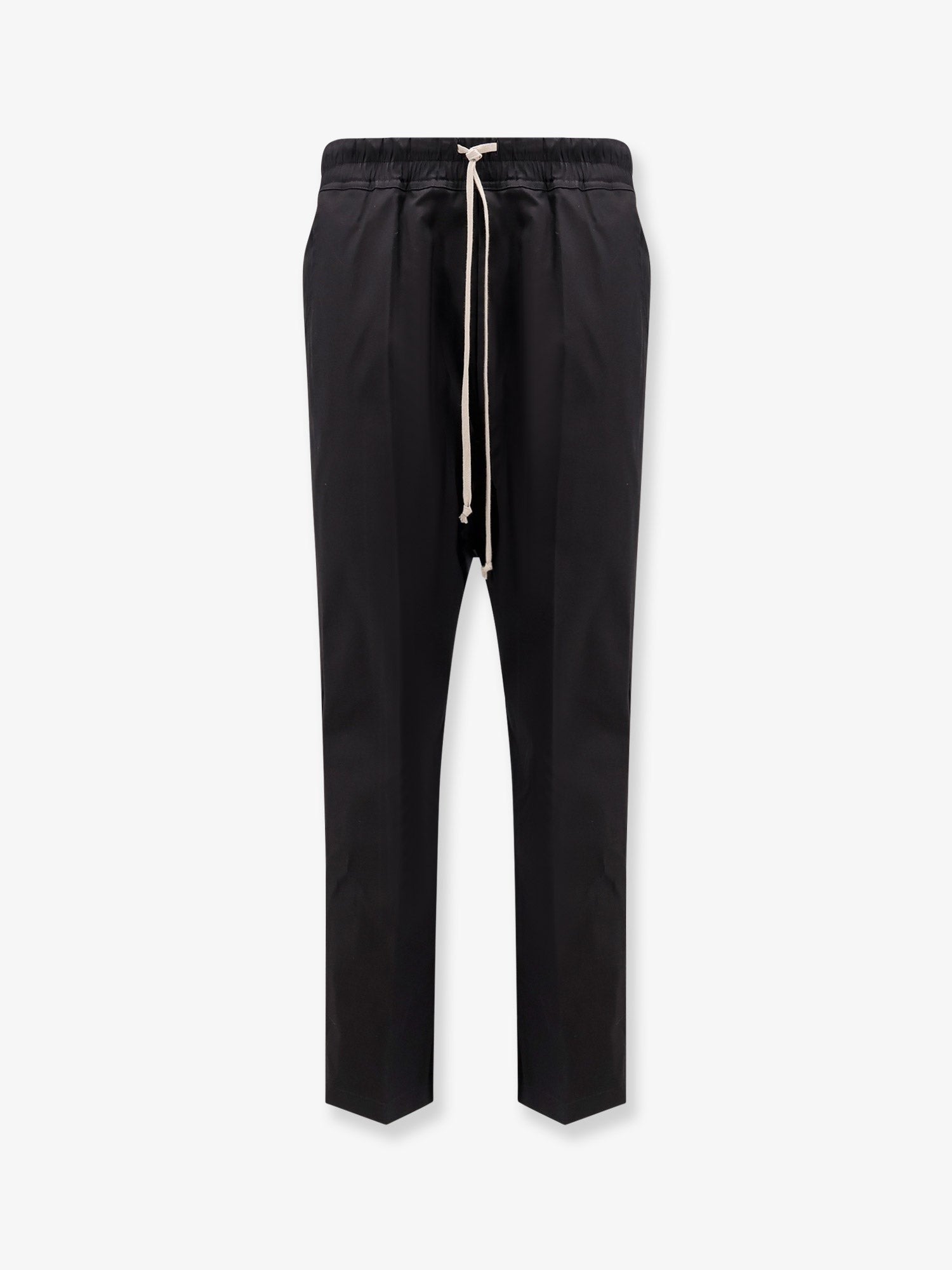 Drawstring Long certified cotton trousers