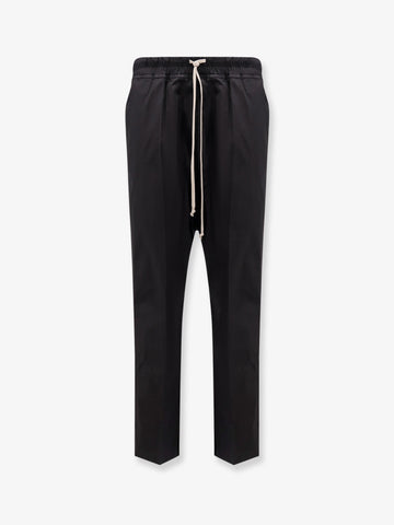 Drawstring Long certified cotton trousers
