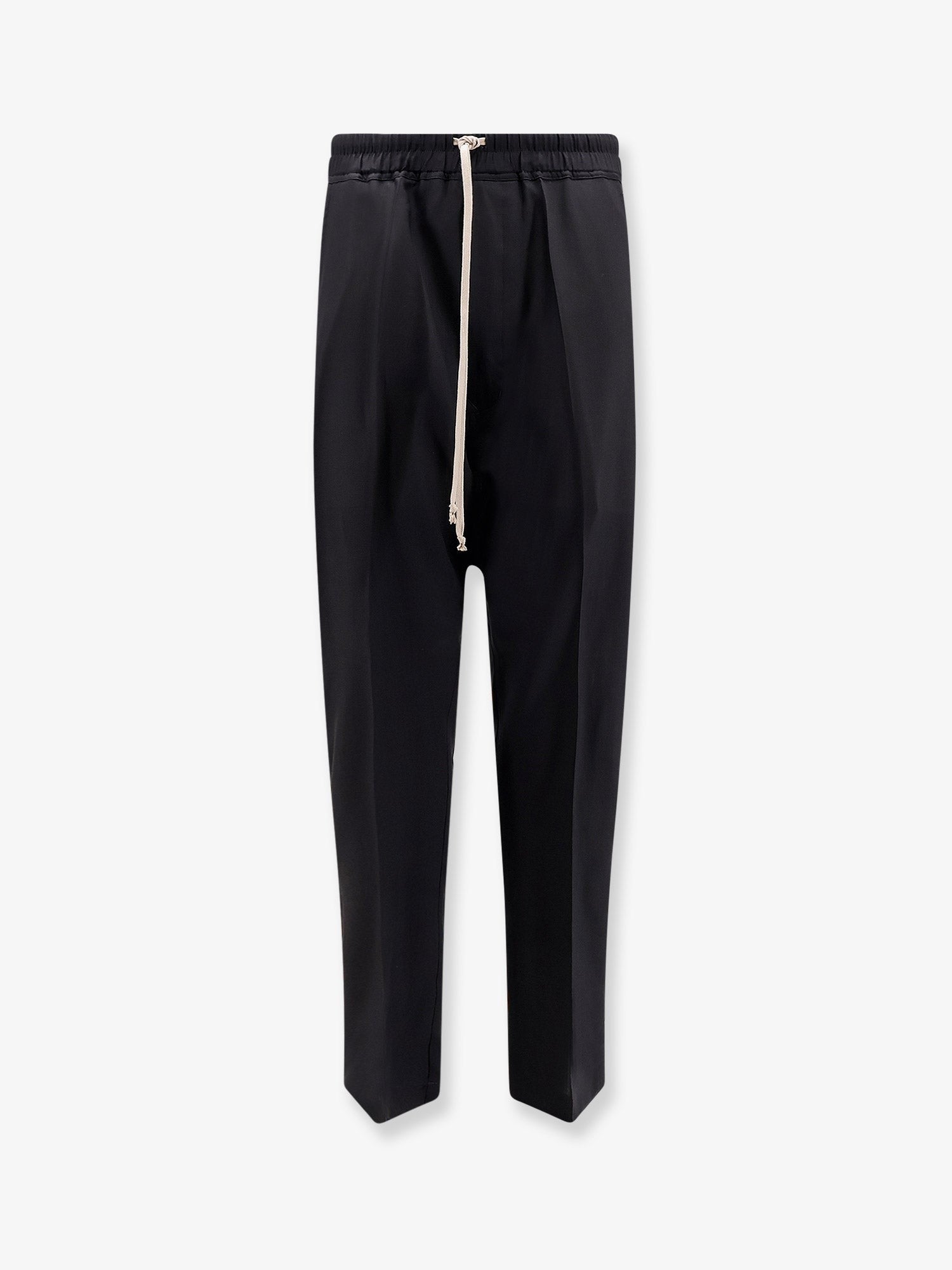 RICK OWENS - Drawstring Long certified virgin wool trousers drawstring-long-certified-virgin-wool-trousers_7403816a-9875-4224-b05c-27bbcd68b45b