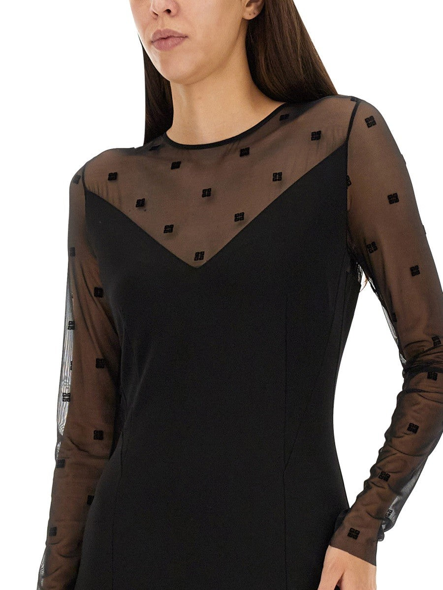 Givenchy - DRESS WITH 4G PATTERN