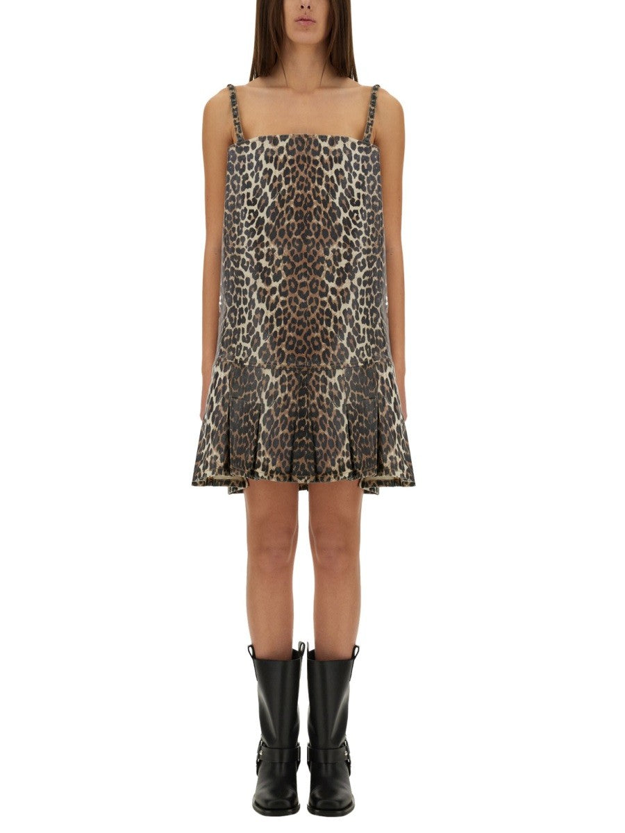 GANNI - DRESS WITH ANIMAL PATTERN dress-with-animal-pattern_ac991781-54a5-4450-a229-4a28845072b5