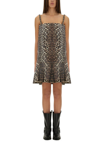 GANNI - DRESS WITH ANIMAL PATTERN dress-with-animal-pattern_ac991781-54a5-4450-a229-4a28845072b5