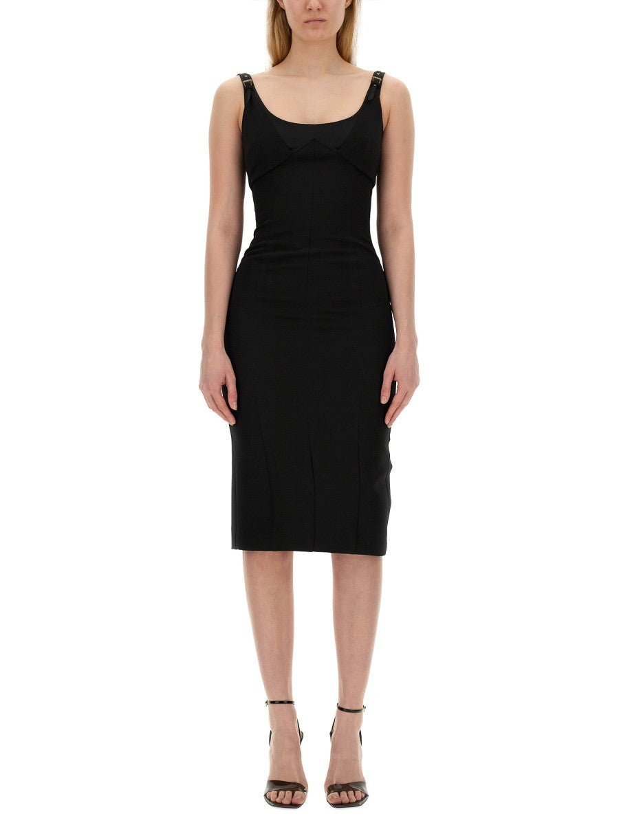 Versace Jeans Couture - DRESS WITH BUCKLES dress-with-buckles