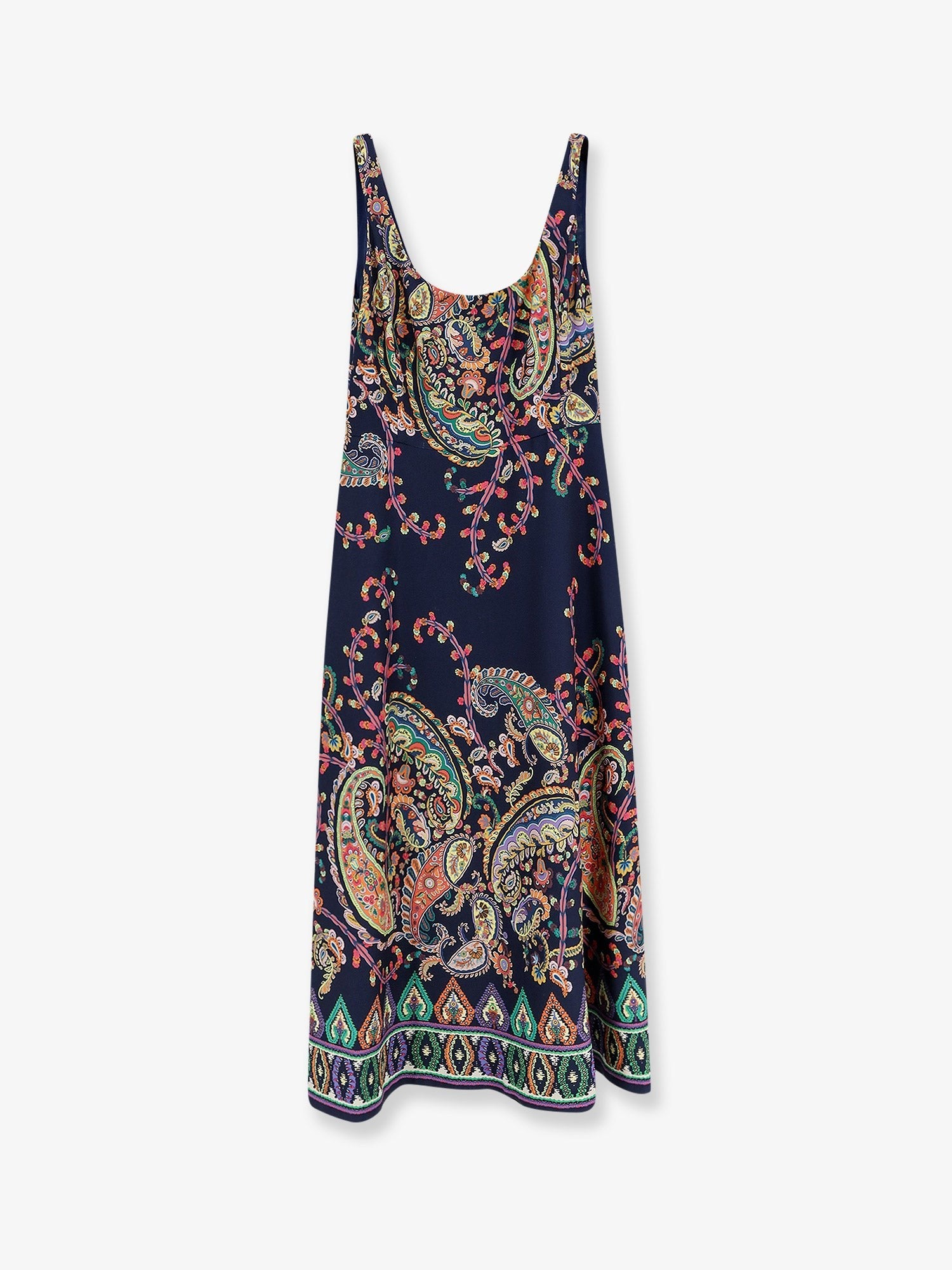 Etro Dress with iconic multicolor print