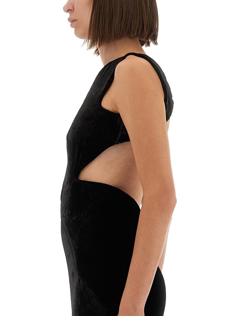 DRESS WITH OPEN BACK