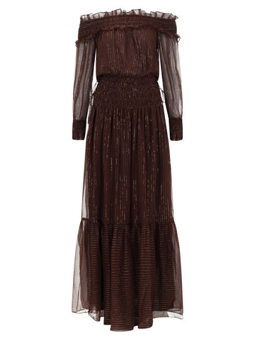 SELF-PORTRAIT - DRESS WITH RUFFLES AND FLOUNCES dress-with-ruffles-and-flounces