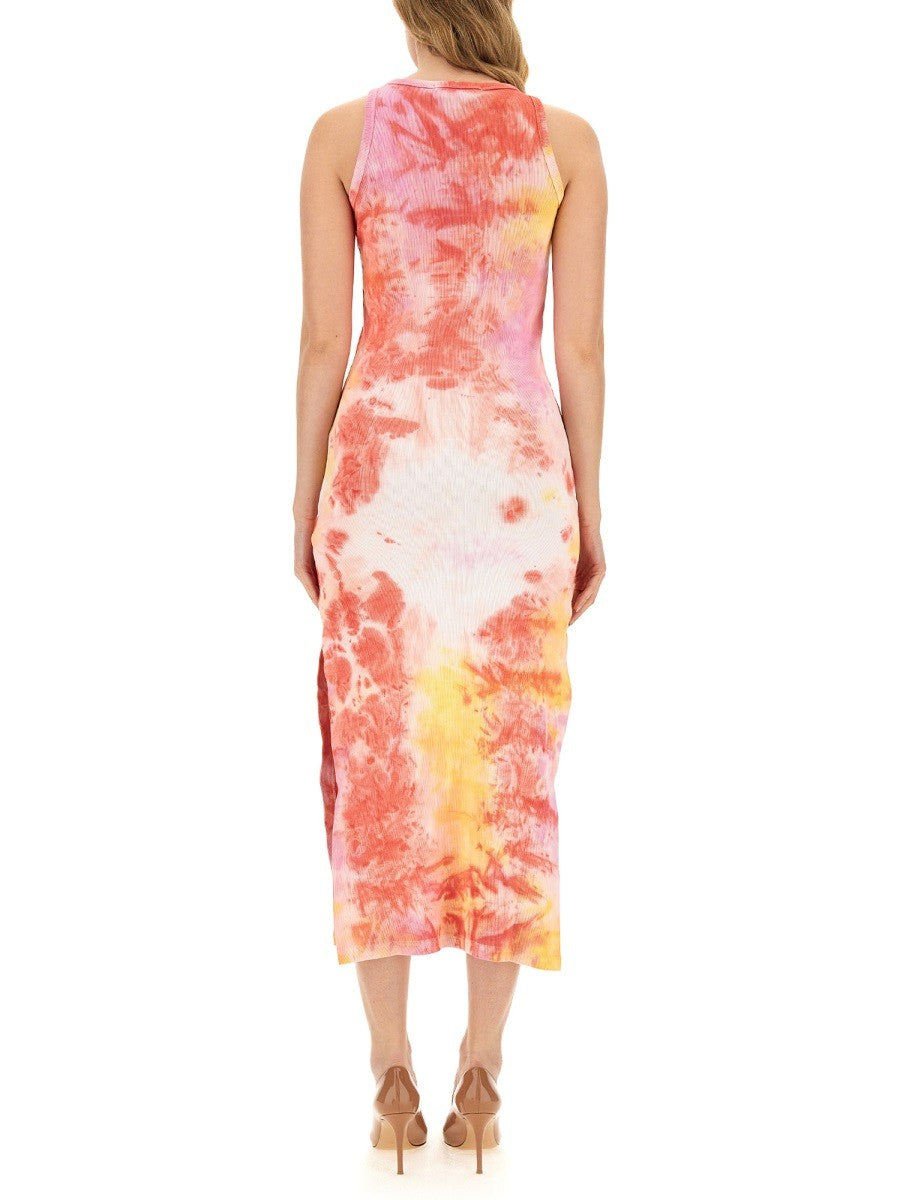 DRESS WITH TIE & DYE TREATMENT