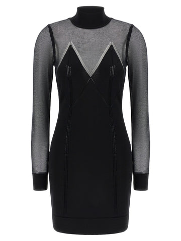 Elisabetta Franchi - Dress with transparencies