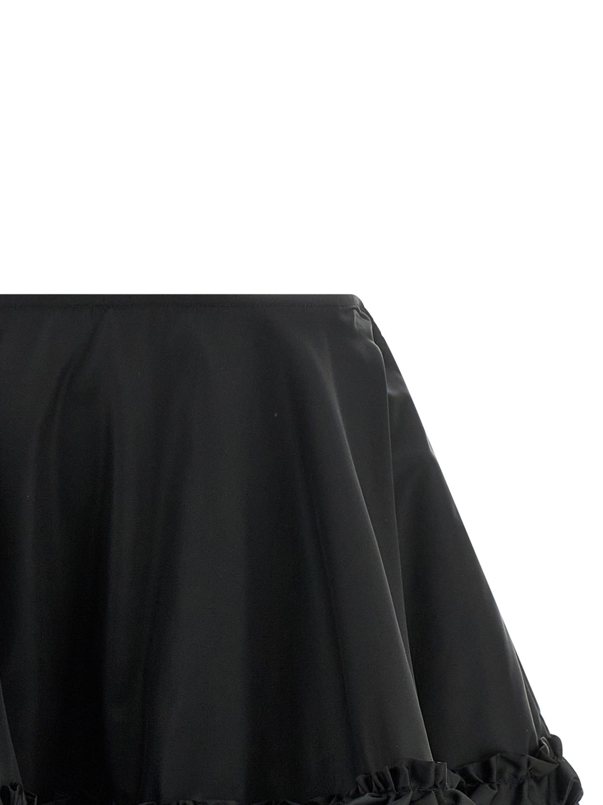 GANNI - 'Duchesse Nylon Mini Frill' skirt