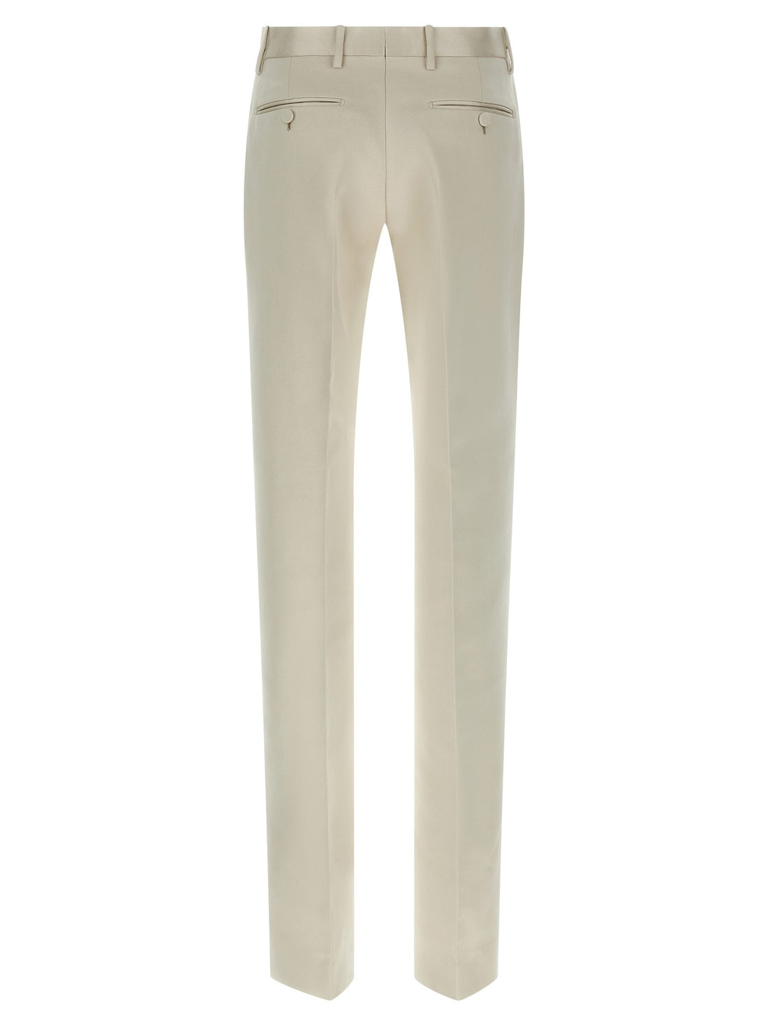 TOM FORD - Duchesse tailored trousers beige 40 IT