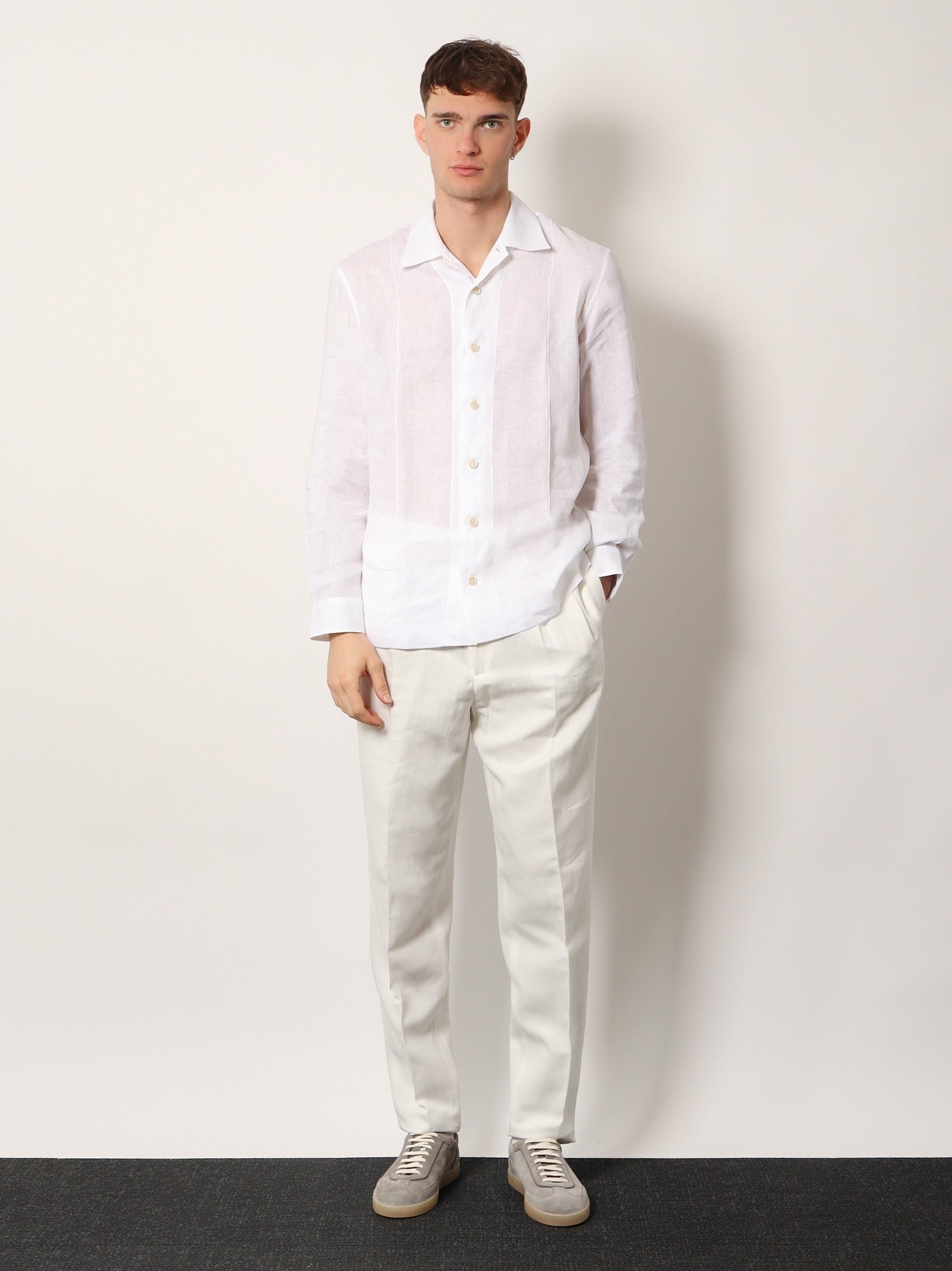 Brunello Cucinelli - Easy Fit linen shirt