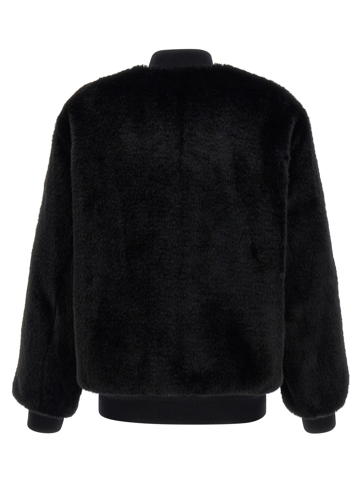PRADA - Eco-fur and Re-Nylon reversible bomber jacket