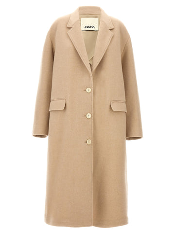 Isabel Marant - 'Efezia' coat beige