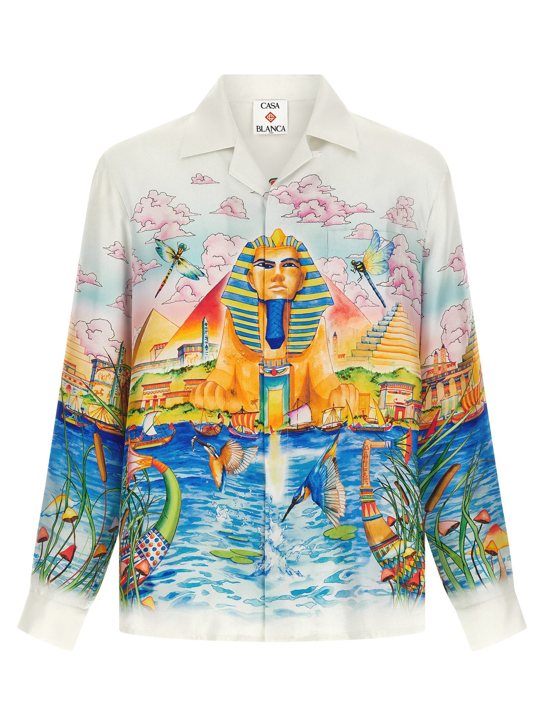 CASABLANCA - 'Egypt As It Was' shirt MULTICOLOR