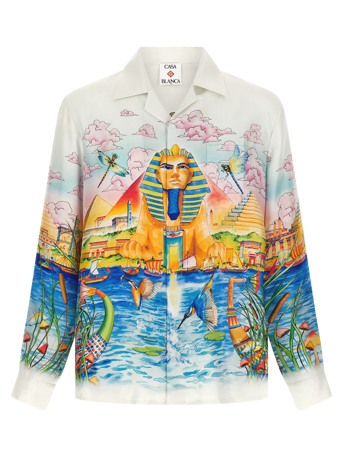 CASABLANCA - 'Egypt As It Was' shirt MULTICOLOR