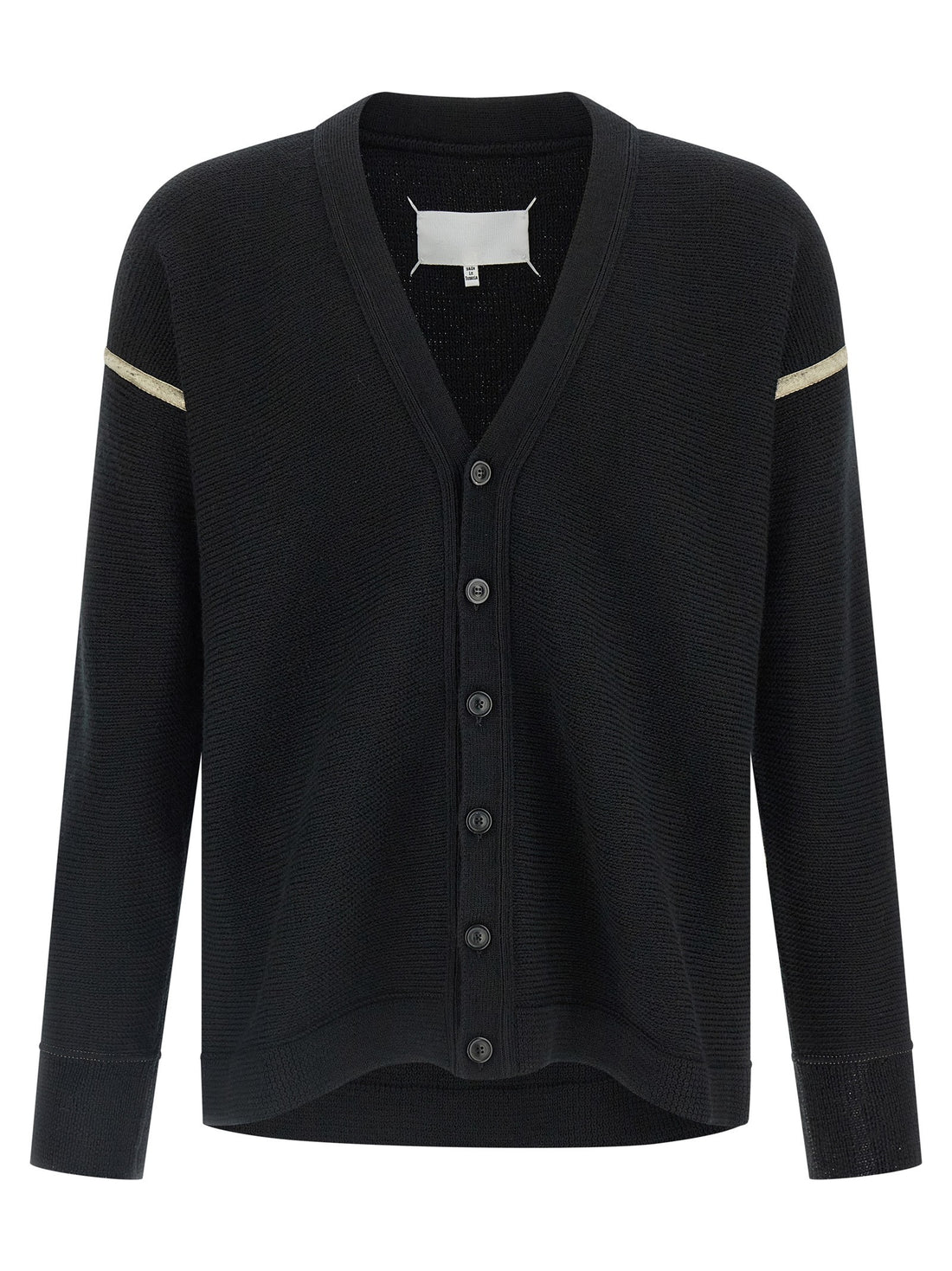 Maison Margiela - Elbow patch cardigan elbow-patch-cardigan