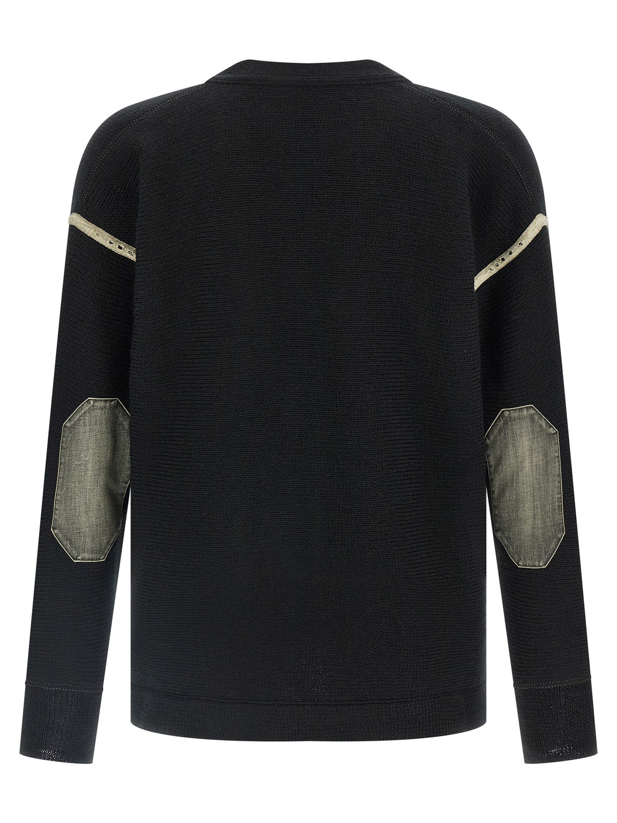 Maison Margiela - Elbow patch cardigan