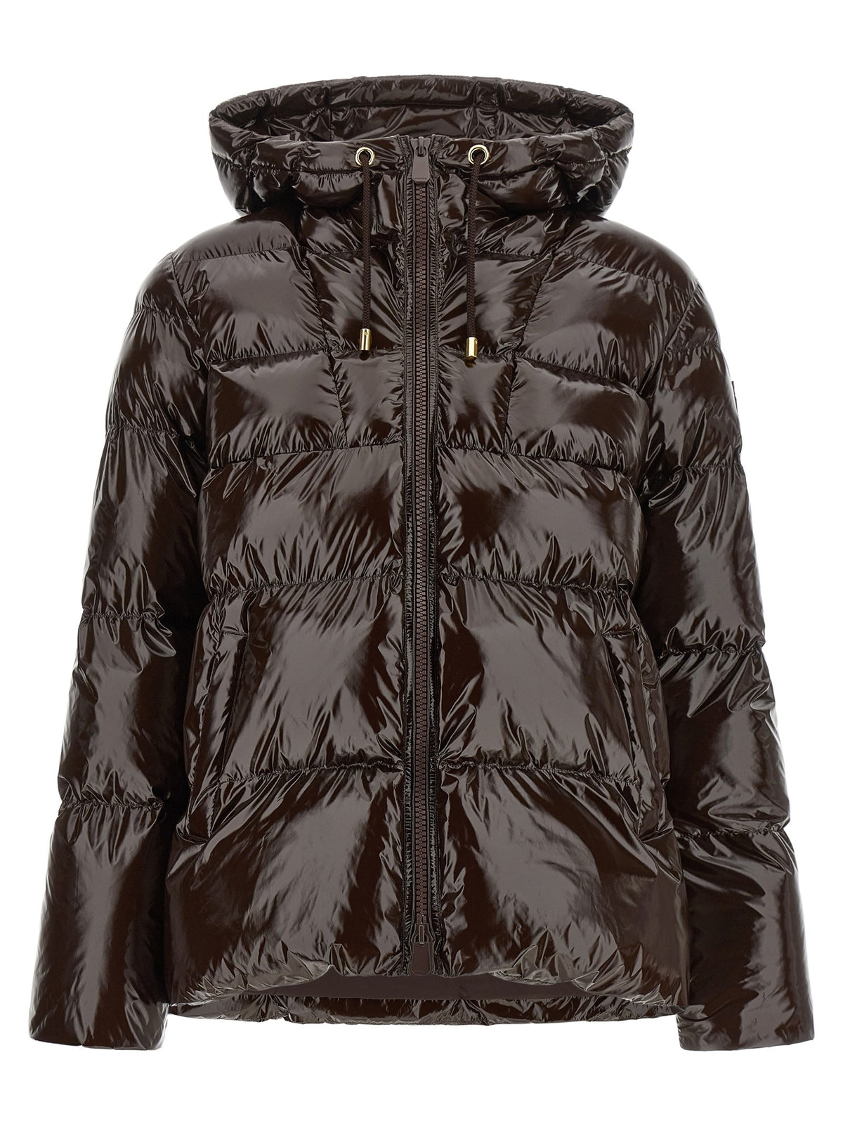 Pinko - 'Eleodoro' down jacket Brown