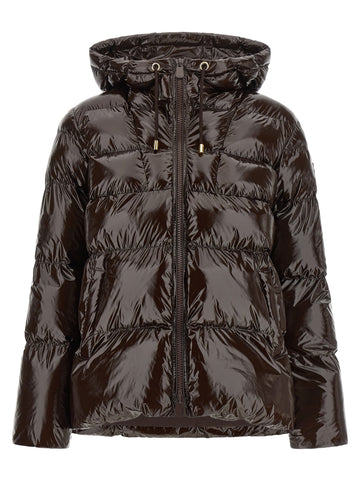 Pinko - 'Eleodoro' down jacket Brown