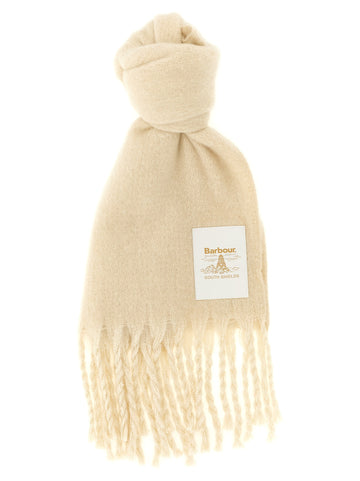 BARBOUR - 'Ellison' scarf White U