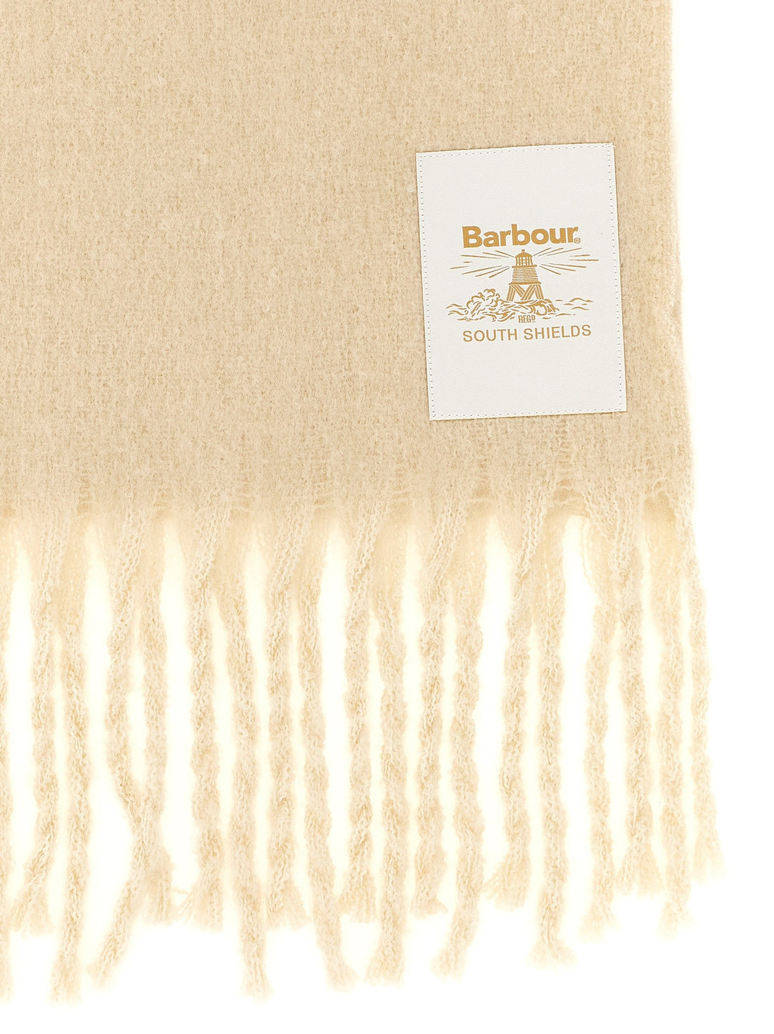 BARBOUR - 'Ellison' scarf White U