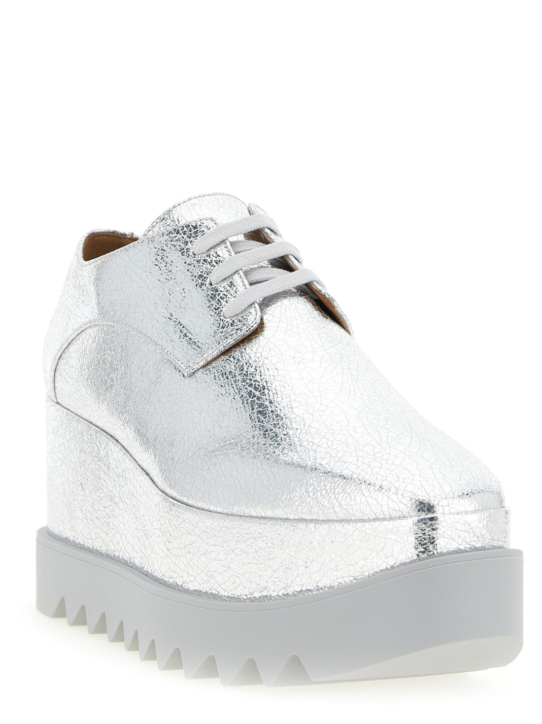 stella mccartney - 'Elyse' wedges Silver