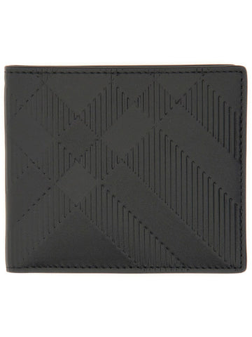 EMBOSSED CHECK WALLET