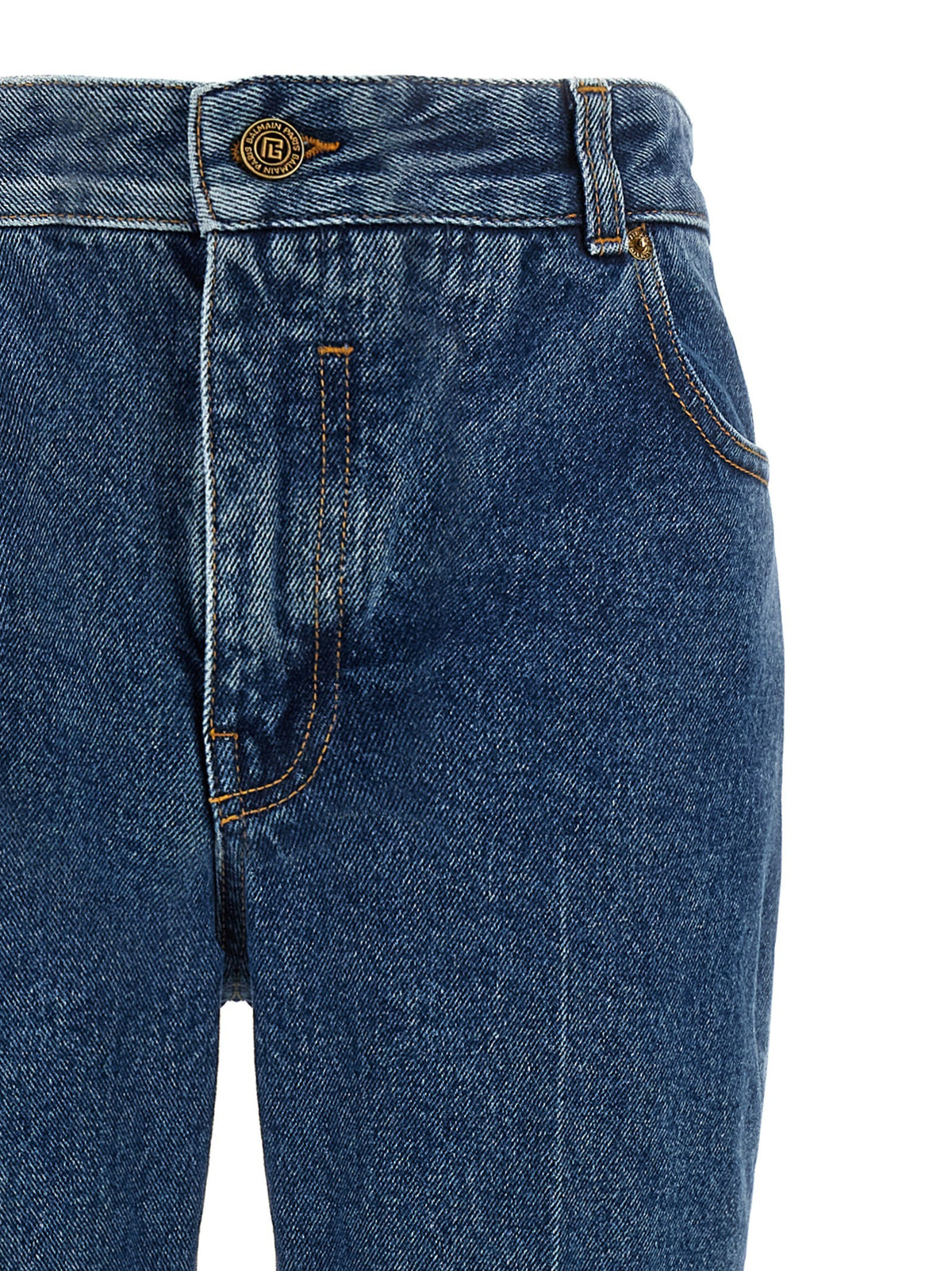 Balmain - Embroidery jeans