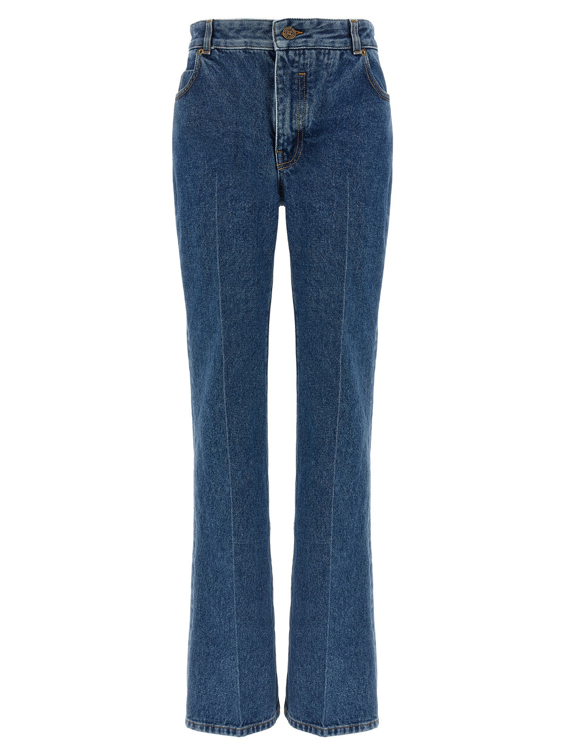 Balmain - Embroidery jeans Blue 40 FR