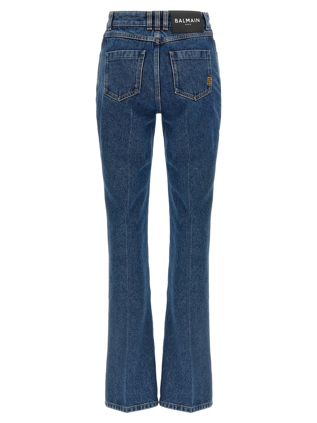 Balmain - Embroidery jeans Blue 40 FR