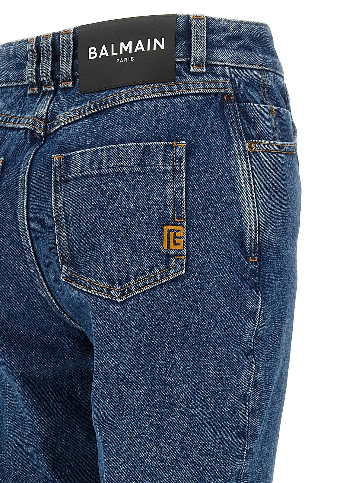 Balmain - Embroidery jeans