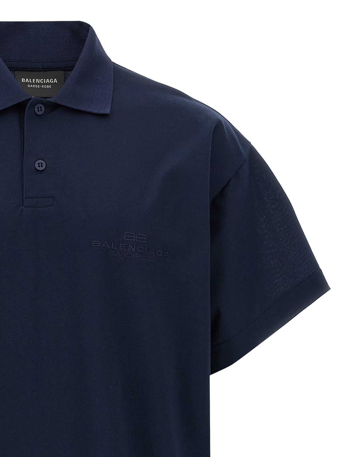 Balenciaga - Embroidery polo shirt