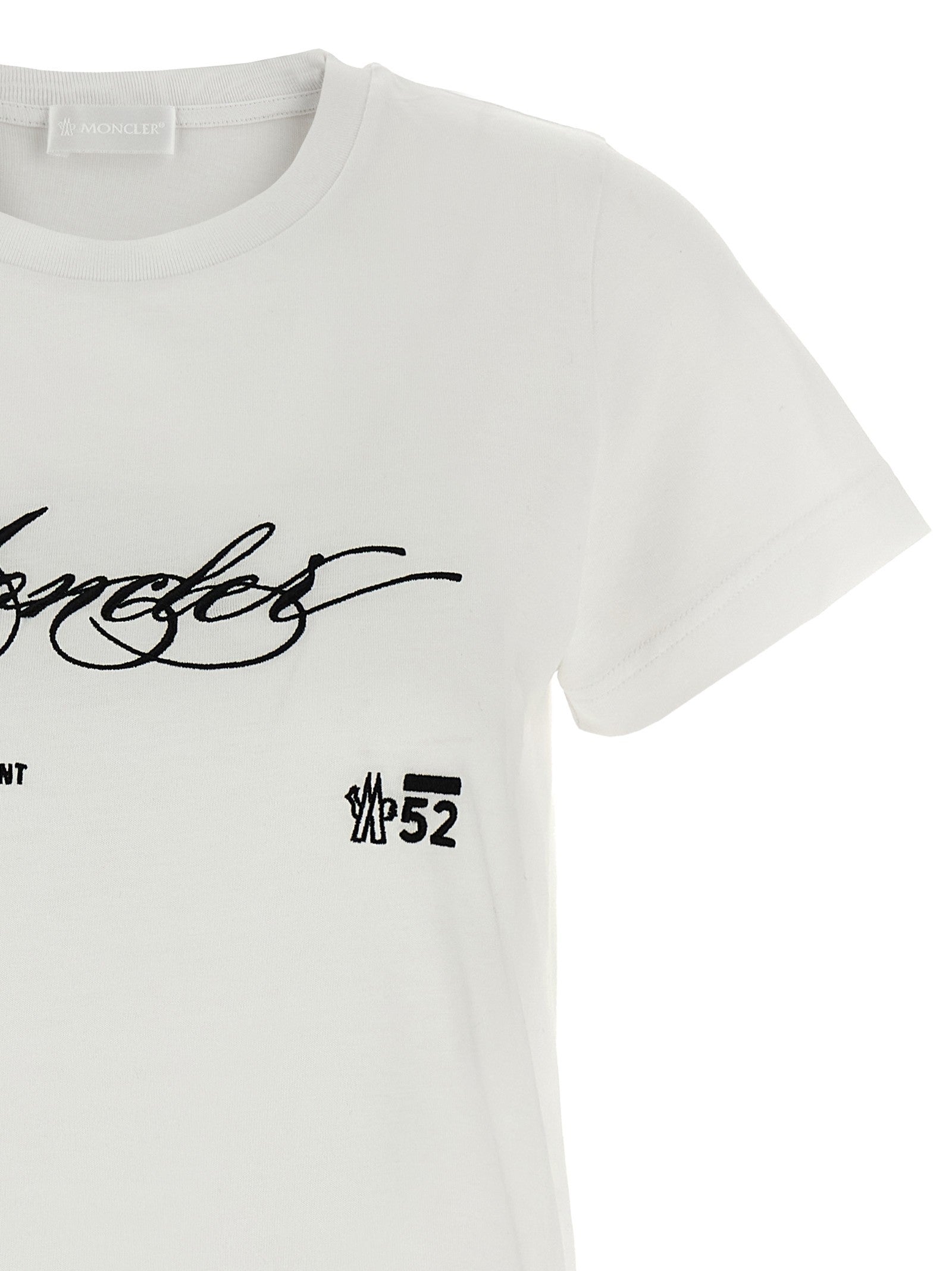 Moncler - Embroidery t-shirt