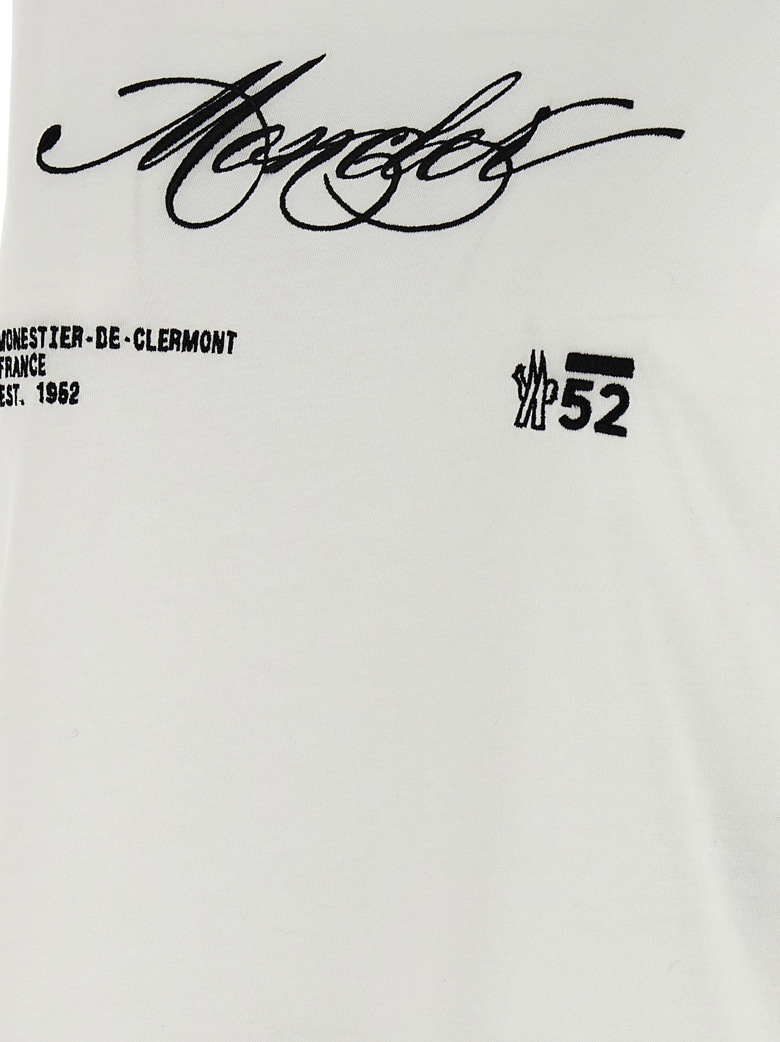 Moncler - Embroidery t-shirt