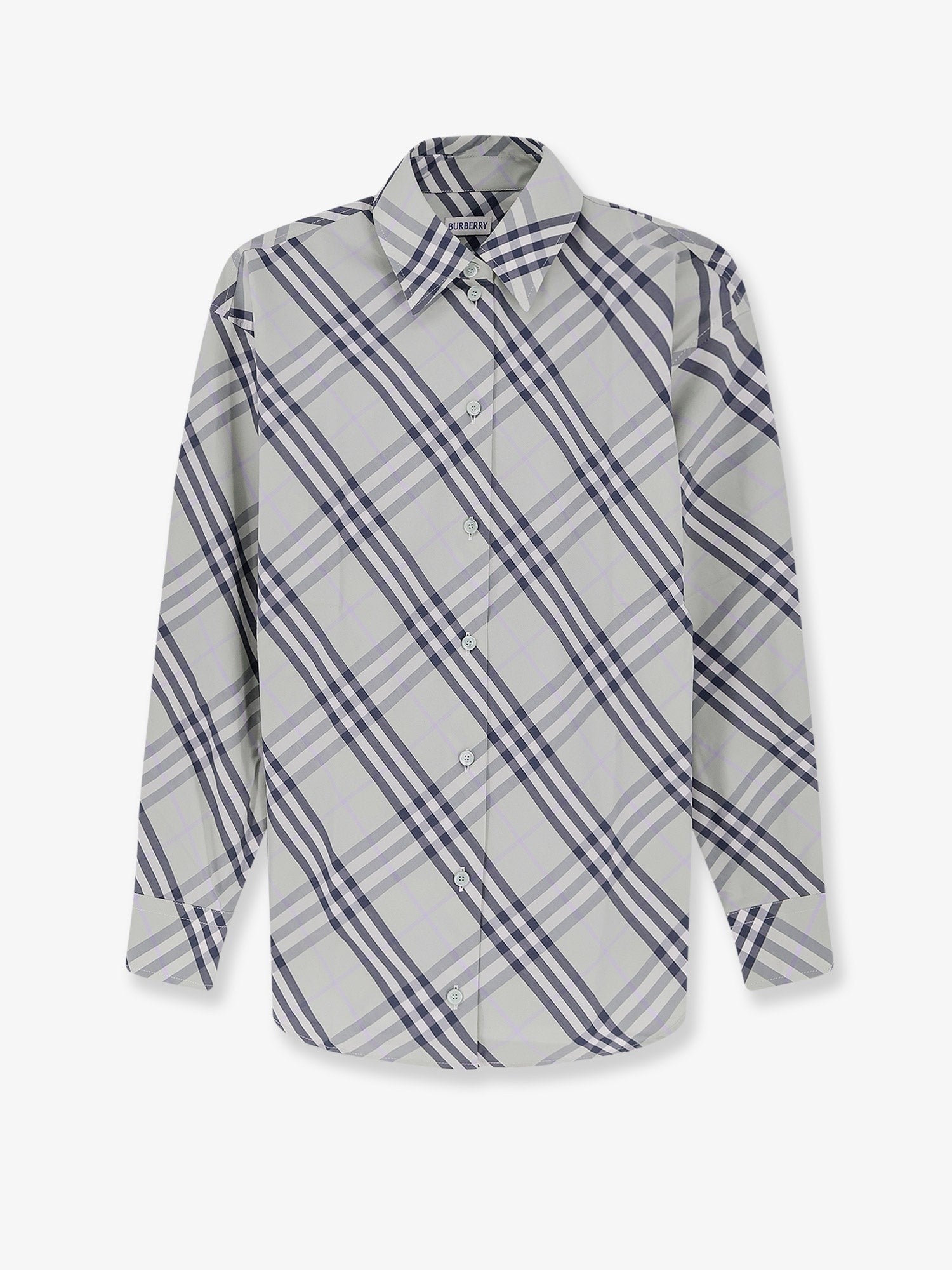 Burberry - Emma cotton shirt with Check pattern emma-cotton-shirt-with-check-pattern