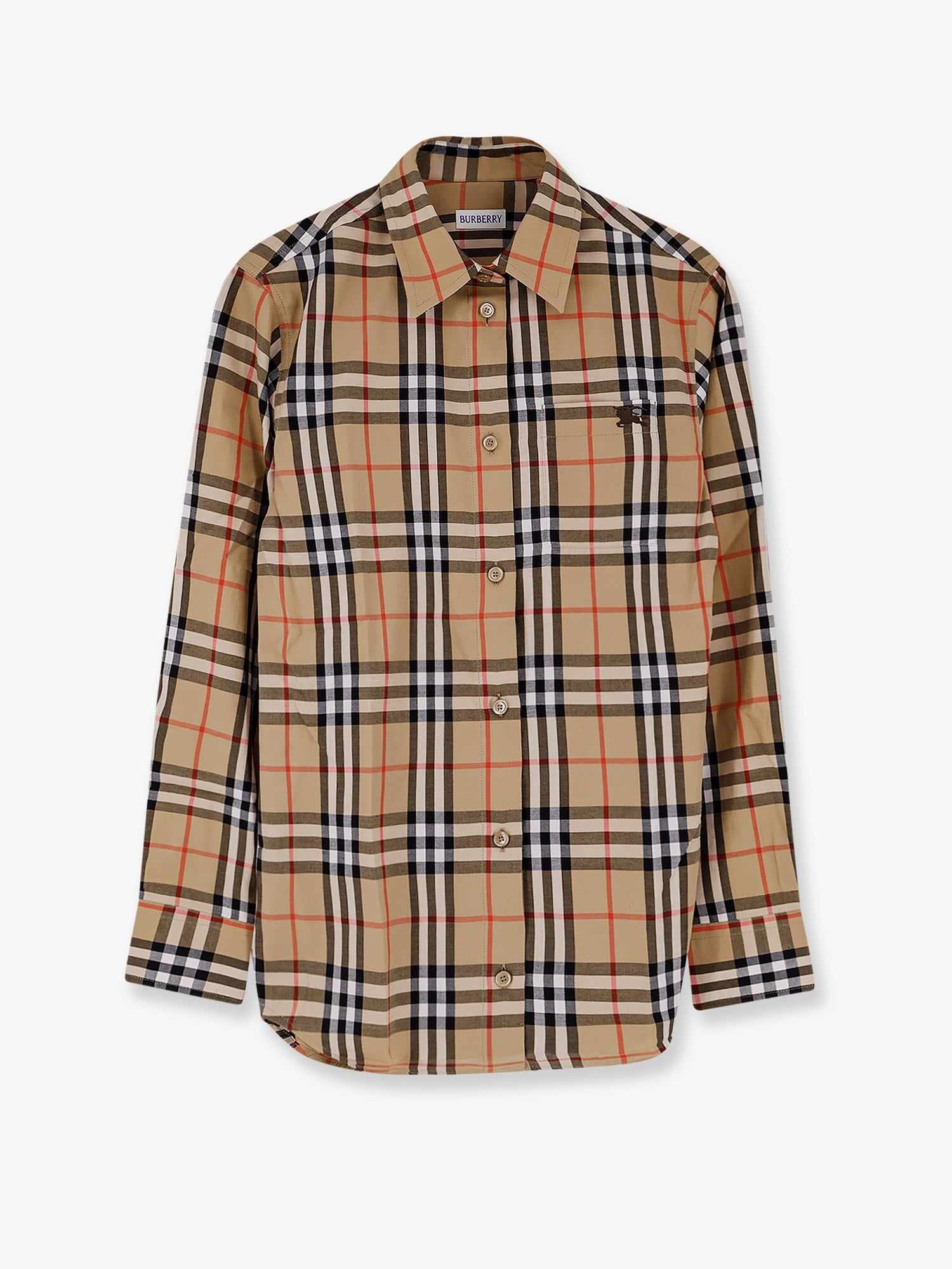 Burberry - Emma cotton shirt with Check pattern emma-cotton-shirt-with-check-pattern_b729927f-c804-4944-a64b-59968b8c3fd2