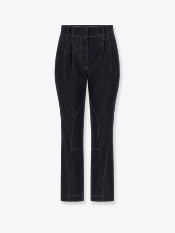 Equestrian Jeans with Monili detail